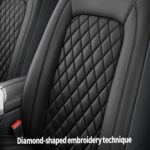 Single Stitch Chair Cover Black Single Stitch Chair Cover