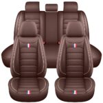 Full Leather Chair Cover Full-grain leather, coffee color