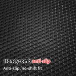 Automotive Floor Mats Universal Red Diamond‑Stitch Automotive Floor Liners